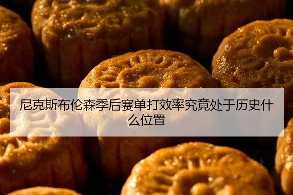 尼克斯布伦森季后赛单打效率究竟处于历史什么位置